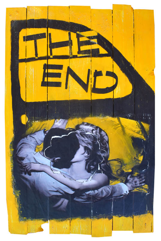 The End… • H. 93 x L. 56 cm